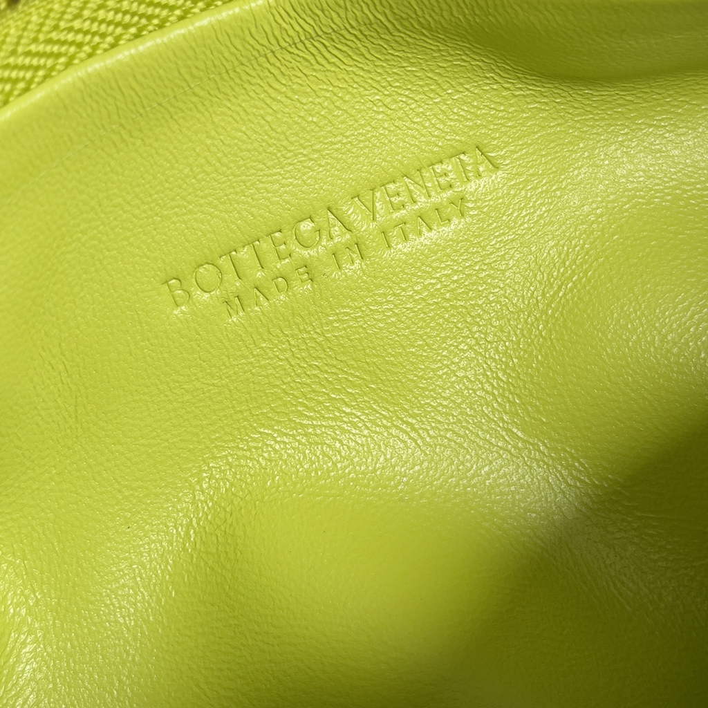 Bottega Veneta Mini Jodie top handle bag 709562 Calfskin Yellow