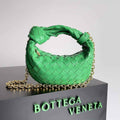 Bottega Veneta Mini Jodie top handle bag 709562 Calfskin Green