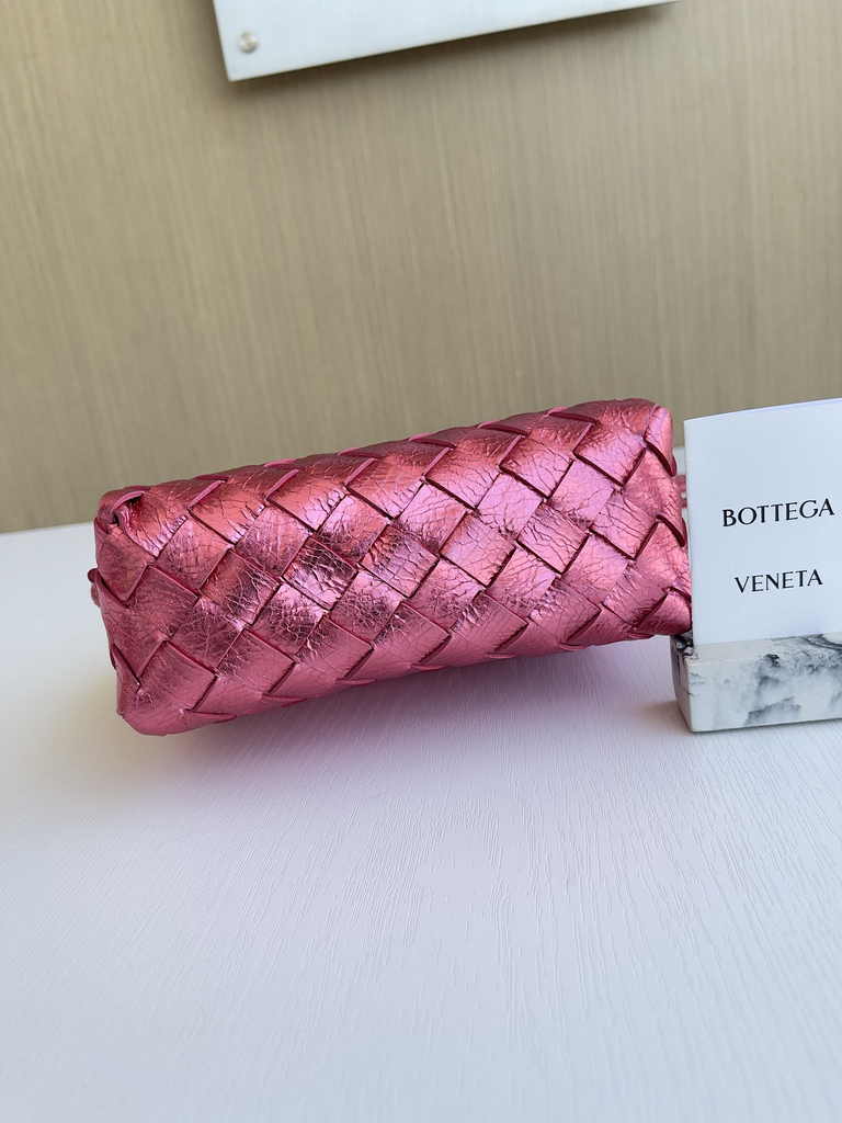 Bottega Veneta Mini Loop Camera Cross-Body Bag 680254 Plum