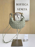 Bottega Veneta Mini Sardine 744267 Lambskin Light Green