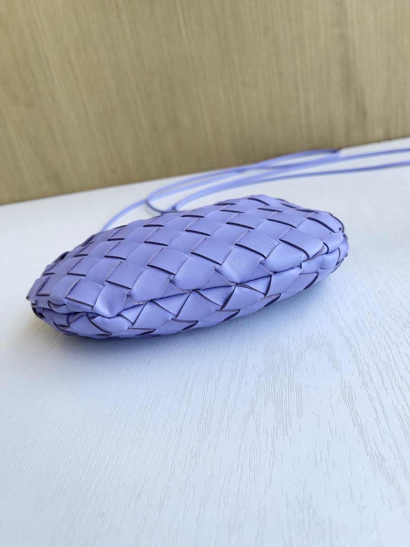 Bottega Veneta Mini Sardine 744267 Lambskin Purple