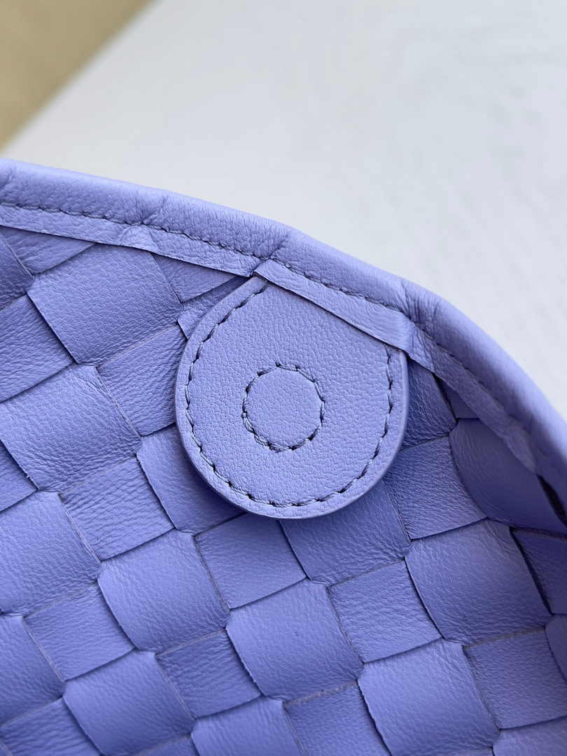 Bottega Veneta Mini Sardine 744267 Lambskin Purple