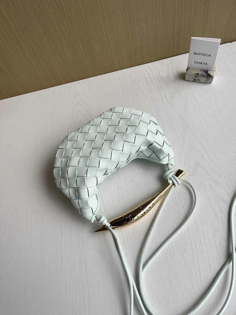 Bottega Veneta Mini Sardine 744267 Lambskin Light Blue