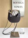 Bottega Veneta Mini Sardine 744267 Lambskin Coffee