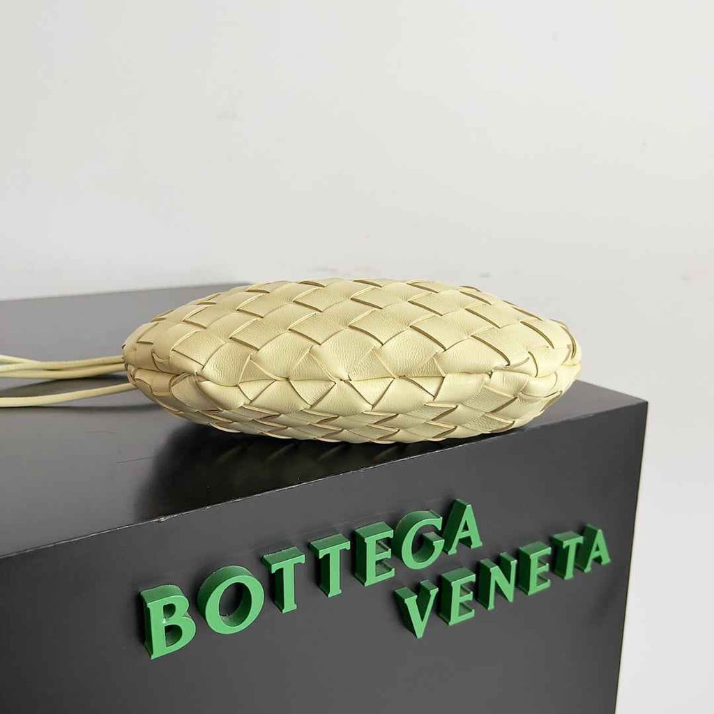 Bottega Veneta Mini Sardine 744267 Lambskin Yellow