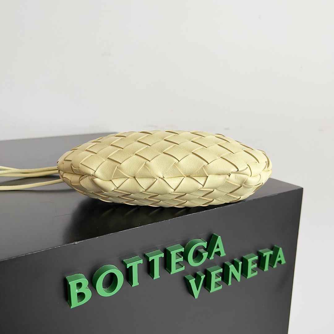 Bottega Veneta Mini Sardine 744267 Lambskin Yellow