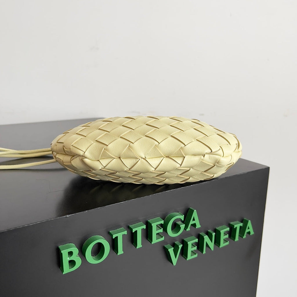 Bottega Veneta Mini Sardine 744267 Lambskin Yellow