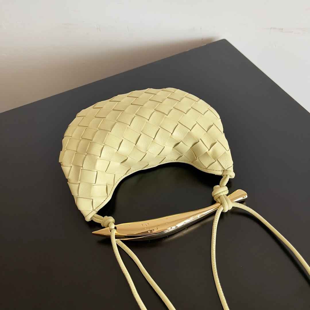 Bottega Veneta Mini Sardine 744267 Lambskin Yellow