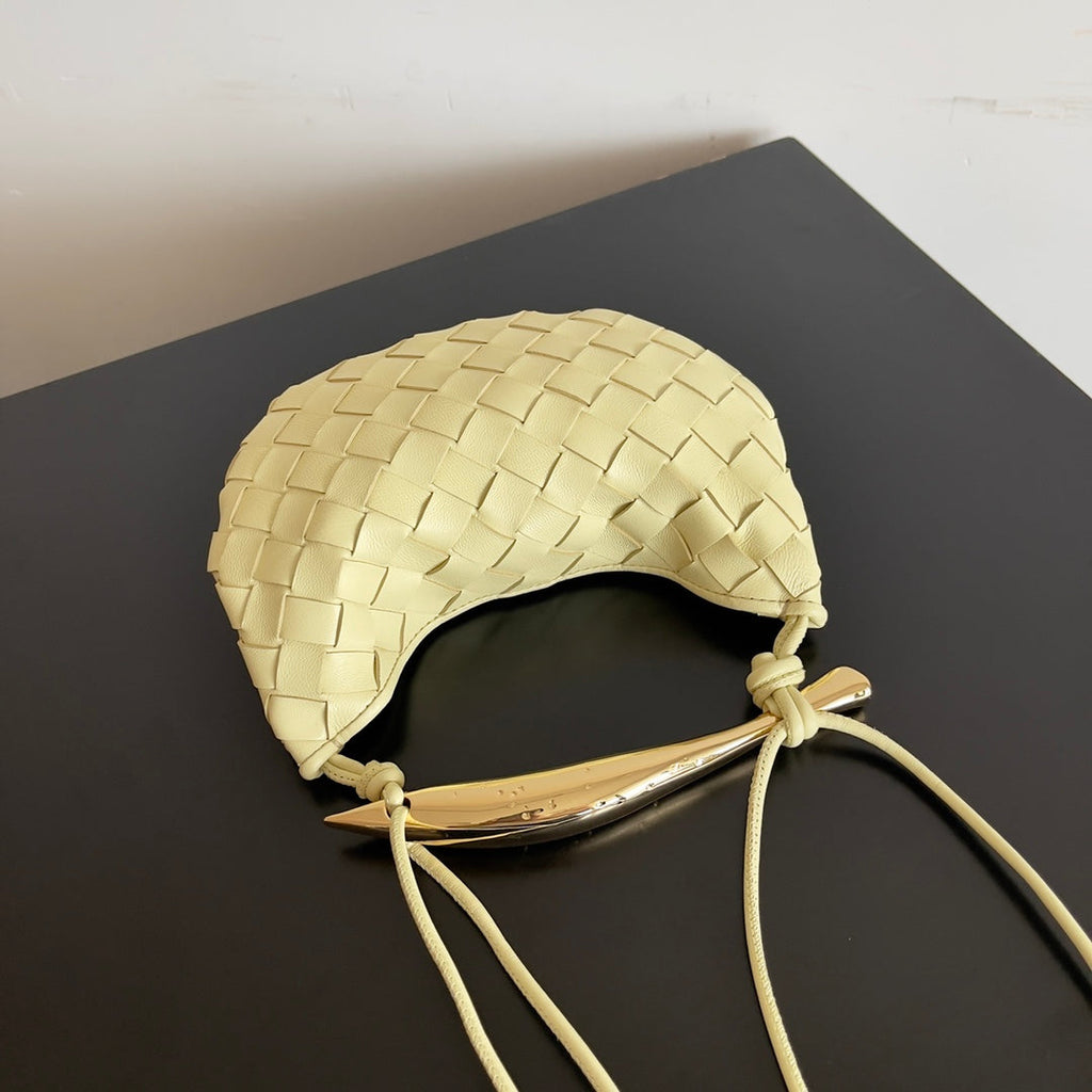 Bottega Veneta Mini Sardine 744267 Lambskin Yellow