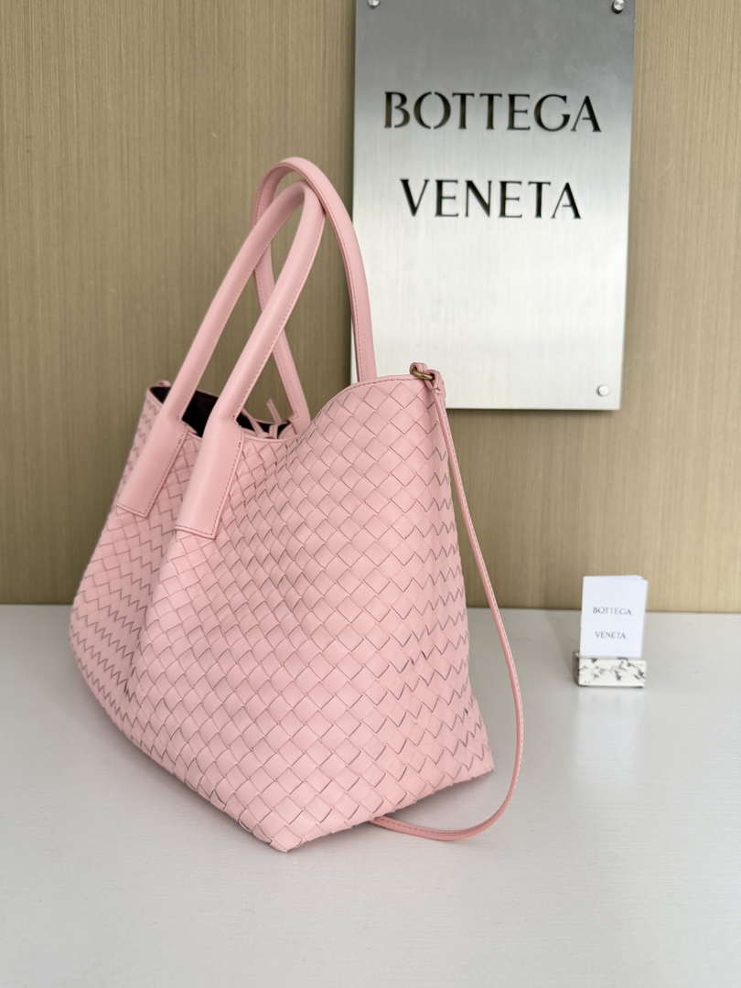Bottega Veneta Pinacoteca Bag 817166 Pink calfskin