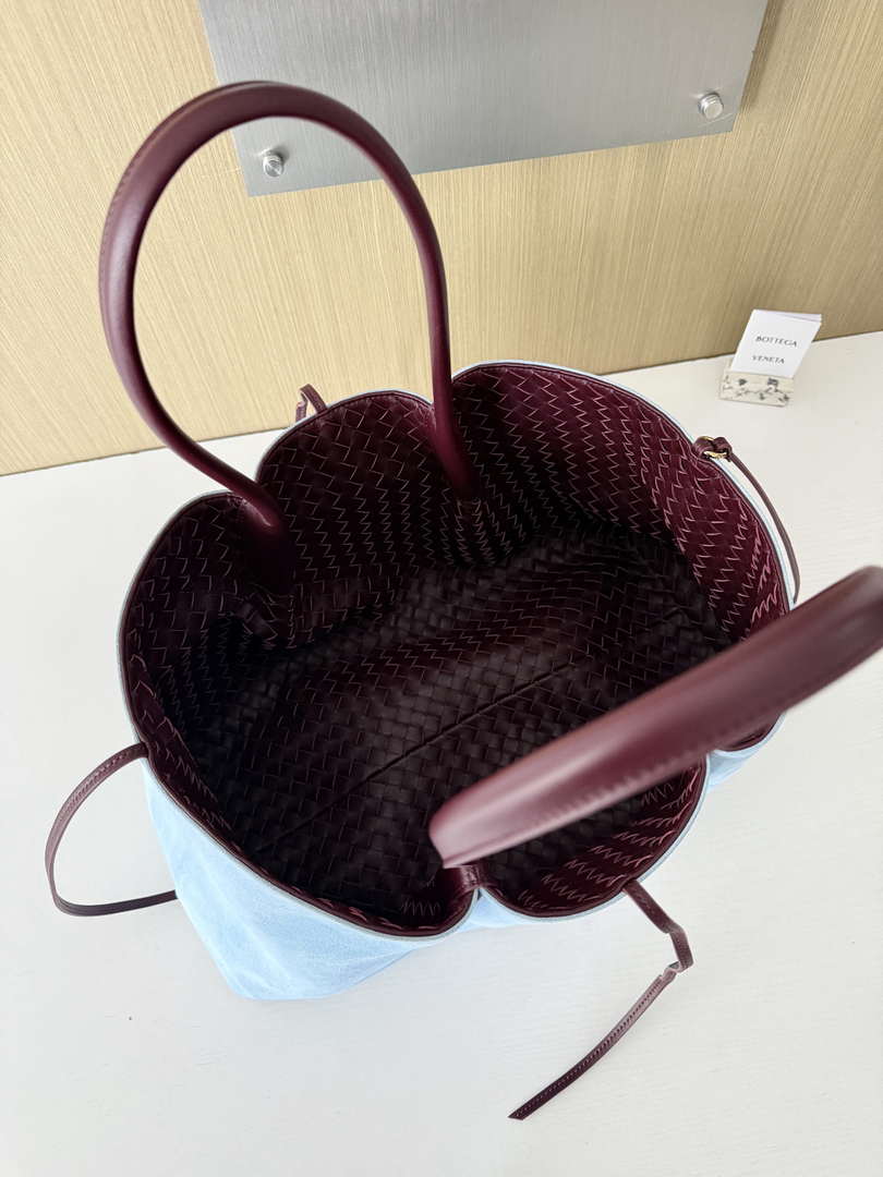 Bottega Veneta Pinacoteca Bag 817166 Wine Red calfskin