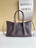 Bottega Veneta Pinacoteca Bag 817166 Coffee calfskin