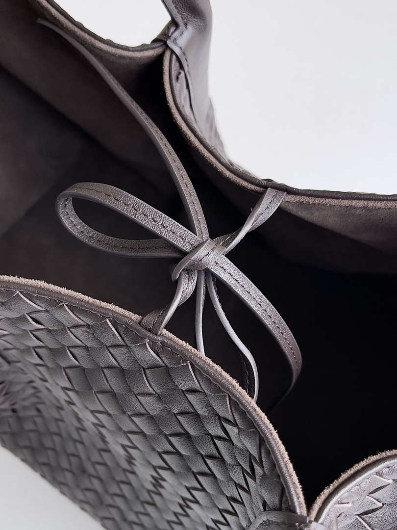 Bottega Veneta Pinacoteca Bag 817166 Coffee calfskin