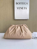 Bottega Veneta Pouch 576227 Calfskin In Dark Beige