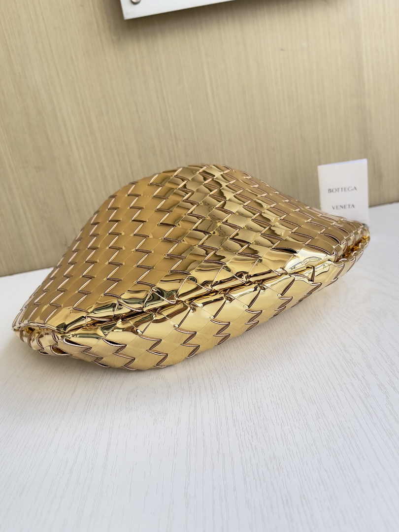 Bottega Veneta Sardine 716082 Lambskin Gold