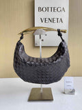Bottega Veneta Sardine 716082 Lambskin Coffee