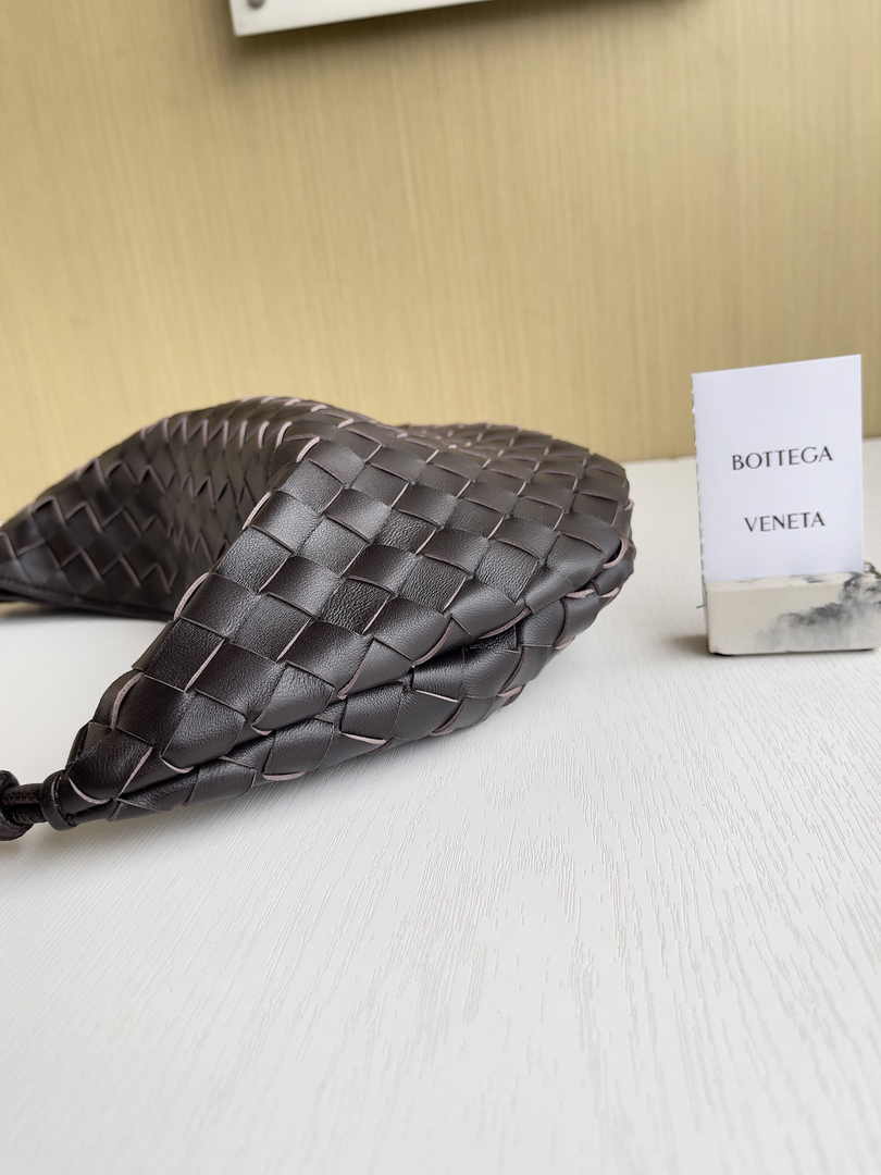Bottega Veneta Sardine 716082 Lambskin Coffee