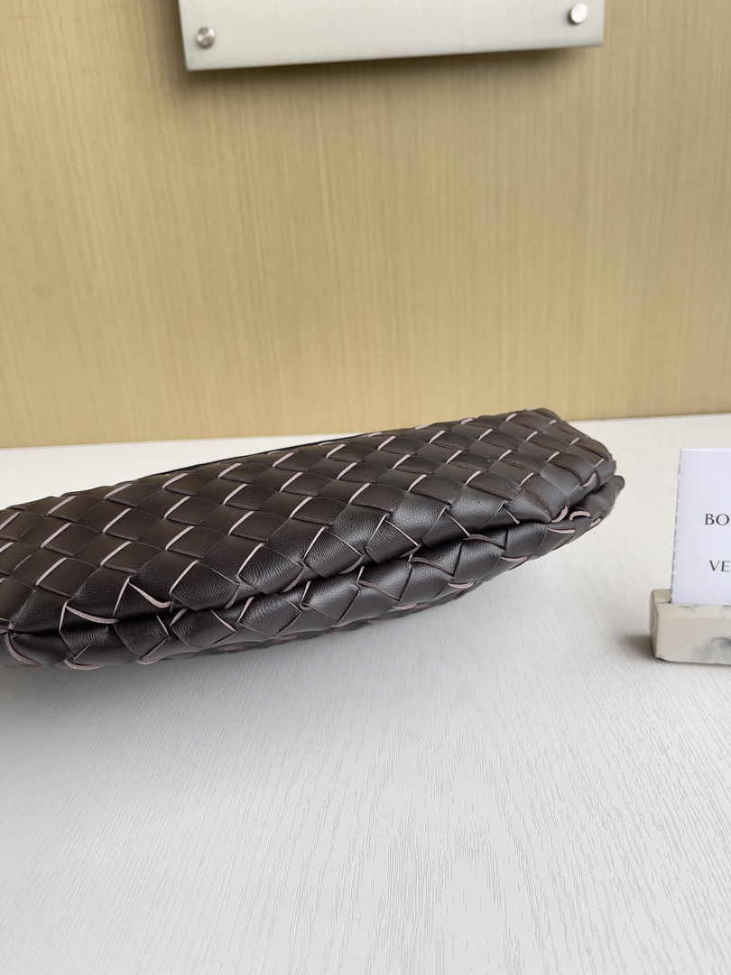 Bottega Veneta Sardine 716082 Lambskin Coffee
