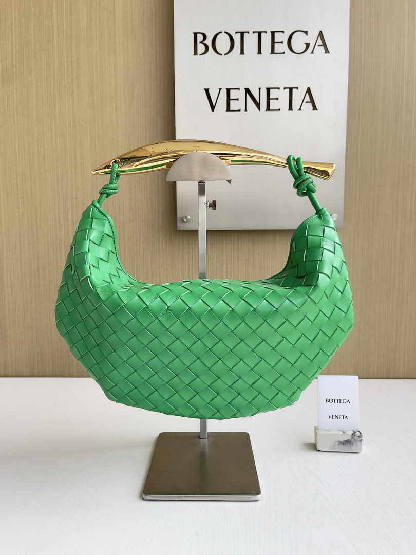 Bottega Veneta Sardine 716082 Lambskin Green