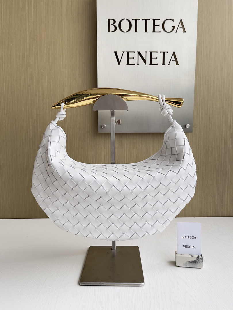 Bottega Veneta Sardine 716082 Lambskin White