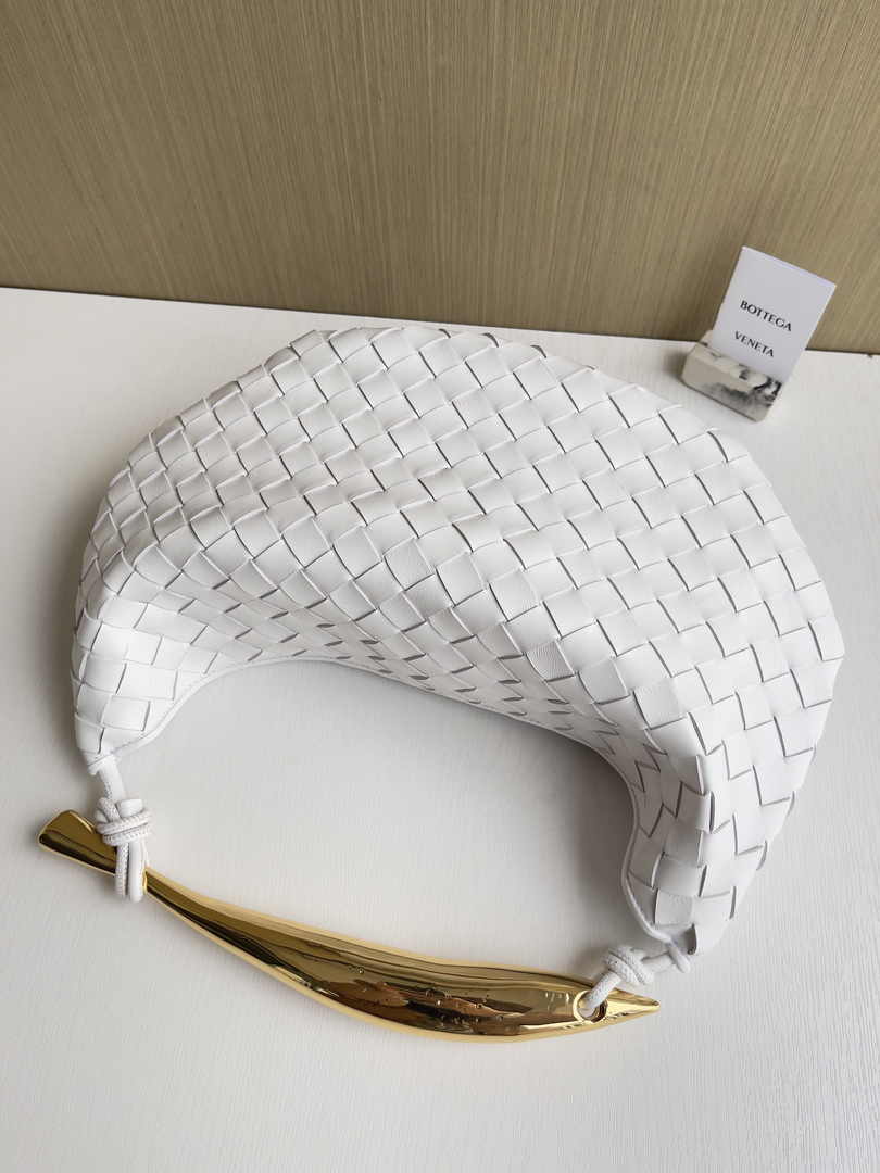 Bottega Veneta Sardine 716082 Lambskin White