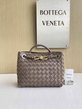 Bottega Veneta Small Andiamo Bag 743568 Lambskin Nude