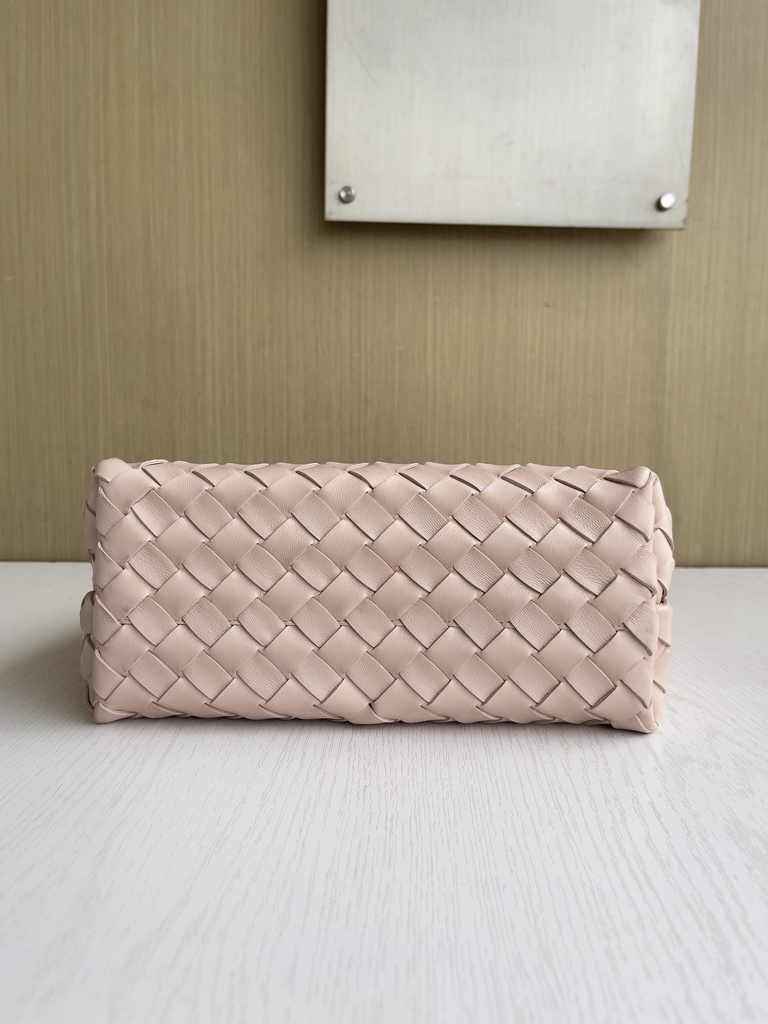Bottega Veneta Small Andiamo Bag 743568 Lambskin Light Pink