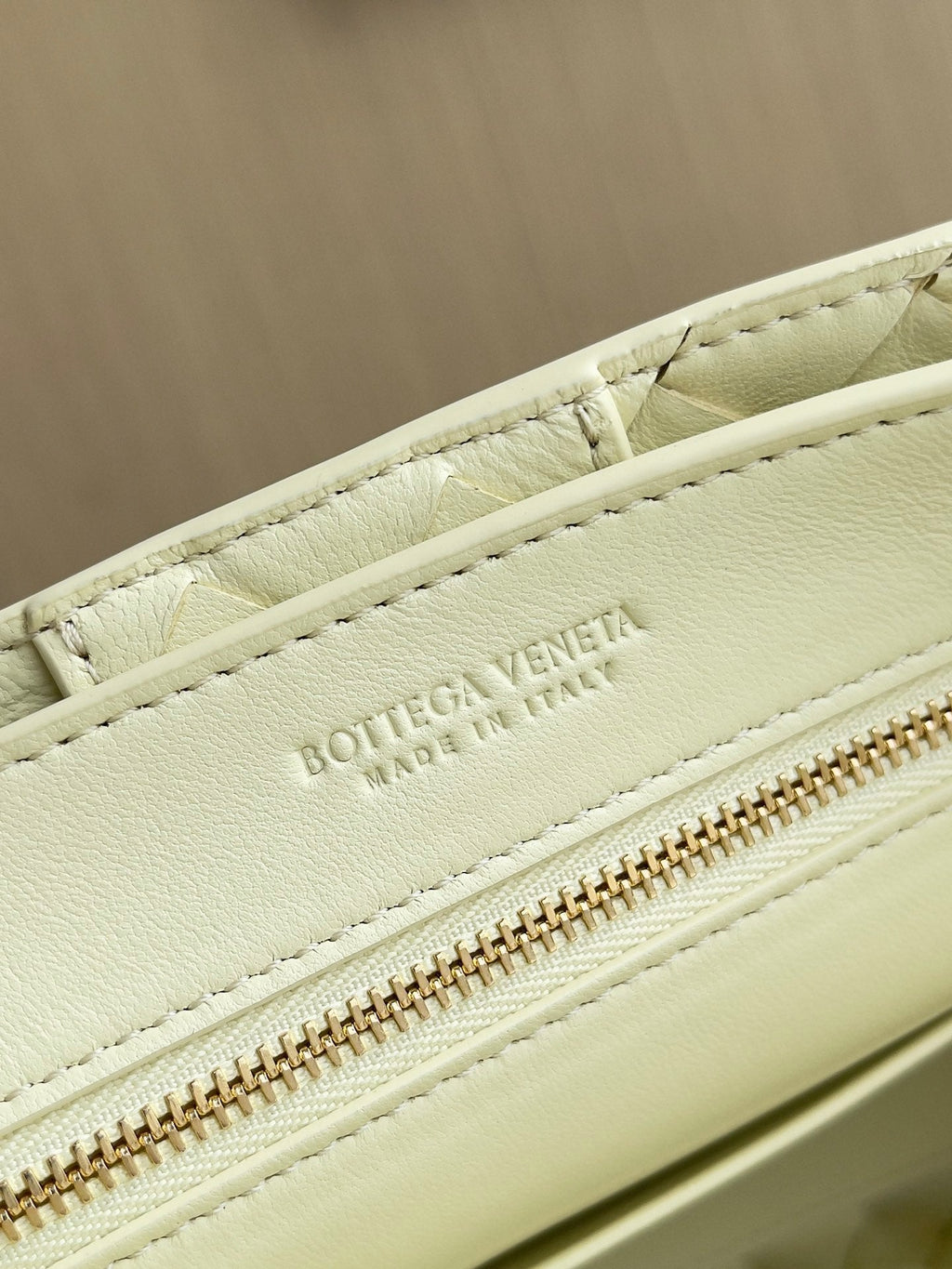 Bottega Veneta Small Andiamo Bag 743568 Lambskin Yellow