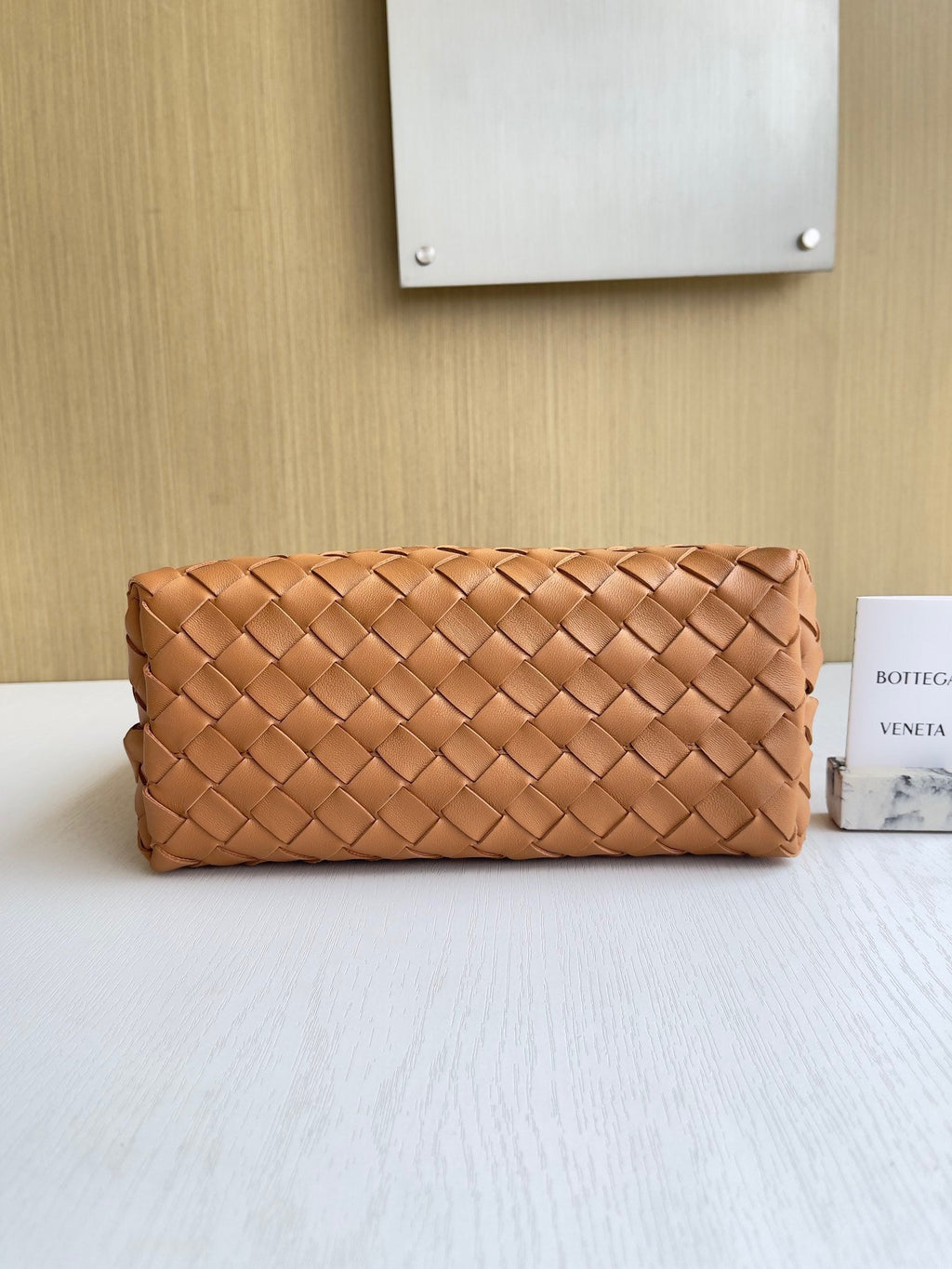 Bottega Veneta Small Andiamo Bag 743568 Lambskin Brown
