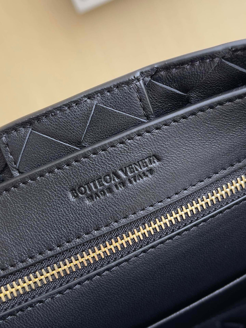 Bottega Veneta Small Andiamo Bag 743568 Lambskin Black