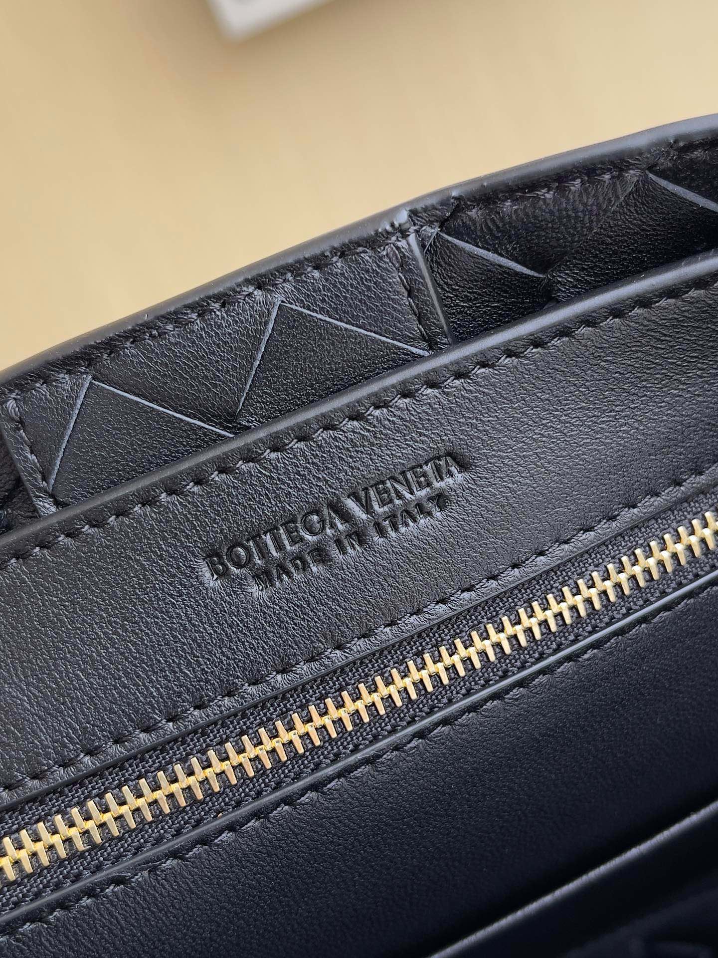 Bottega Veneta Small Andiamo Bag 743568 Lambskin Black