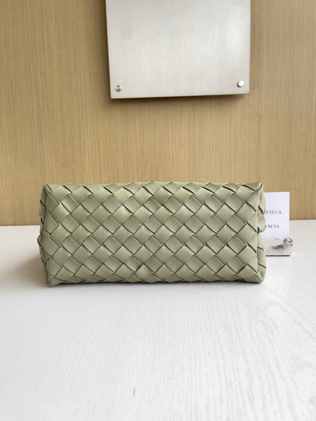 Bottega Veneta Small Andiamo Bag 743568 Lambskin Green