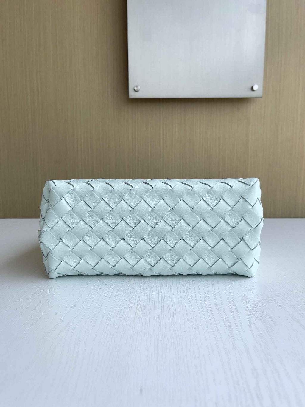 Bottega Veneta Small Andiamo Bag 743568 Lambskin Light Green