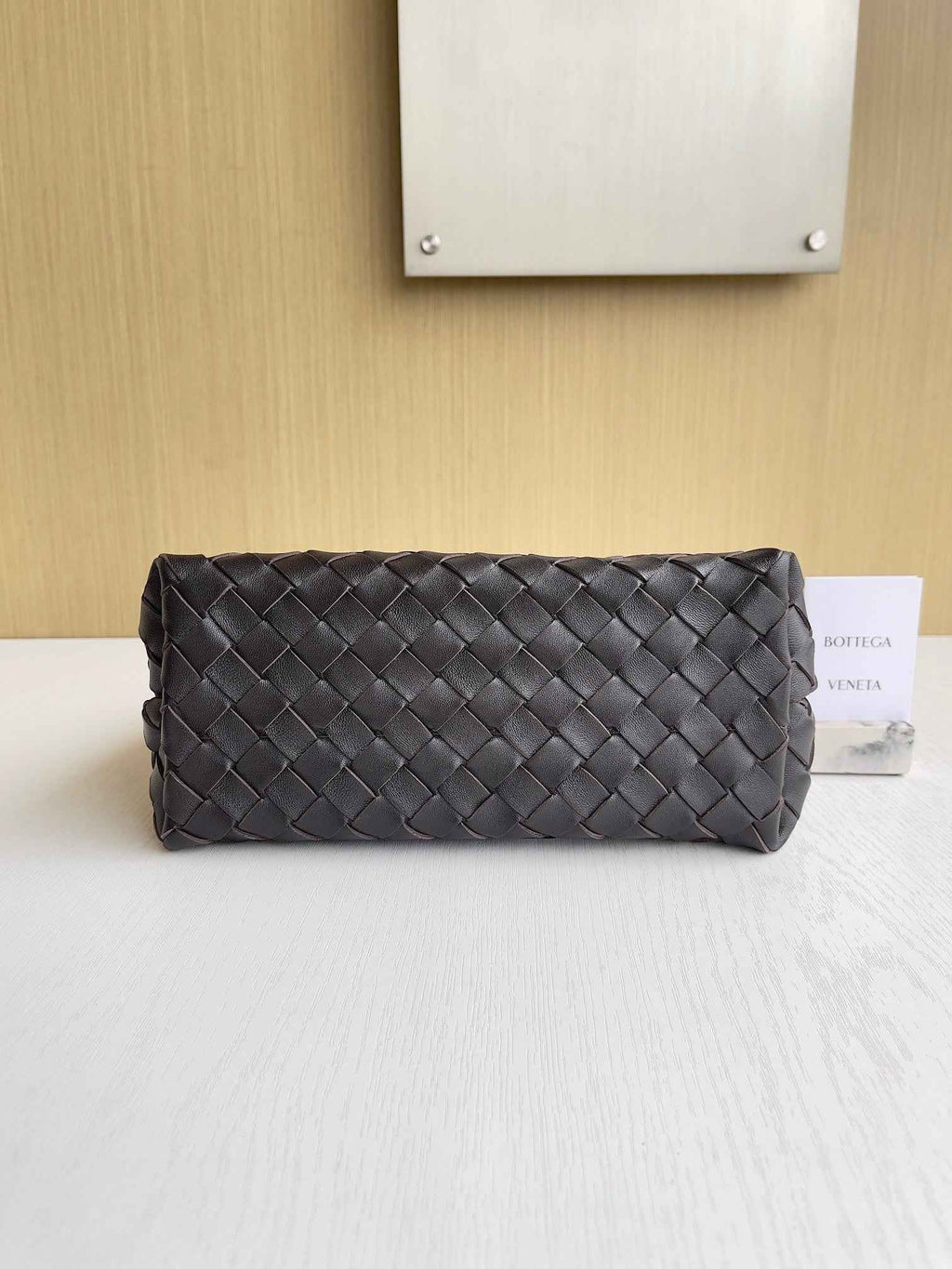 Bottega Veneta Small Andiamo Bag 743568 Lambskin Coffee