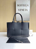 Bottega Veneta Small Arco Tote Bag 652867 Calfskin Black