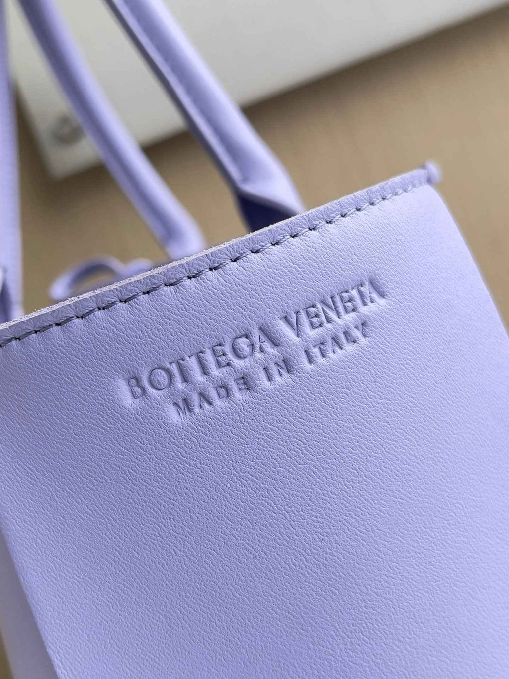 Bottega Veneta Small Arco Tote Bag 652867 Calfskin Light Purple