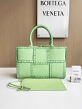Bottega Veneta Small Arco Tote Bag Calfskin 652867 Green