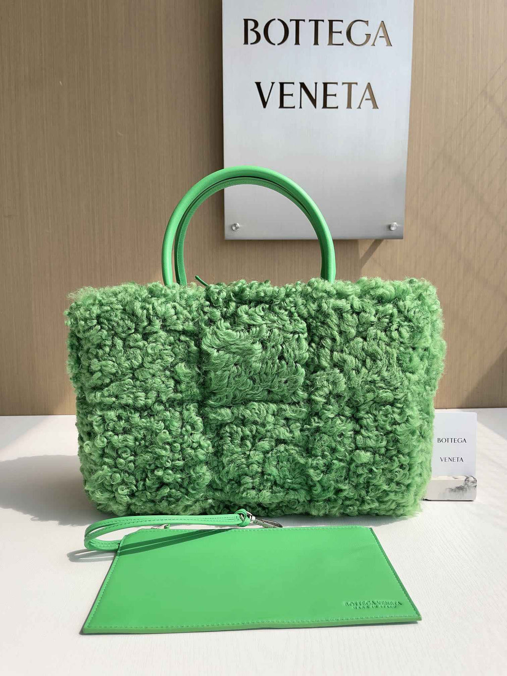 Bottega Veneta Small Arco Tote Bag 652867 Green
