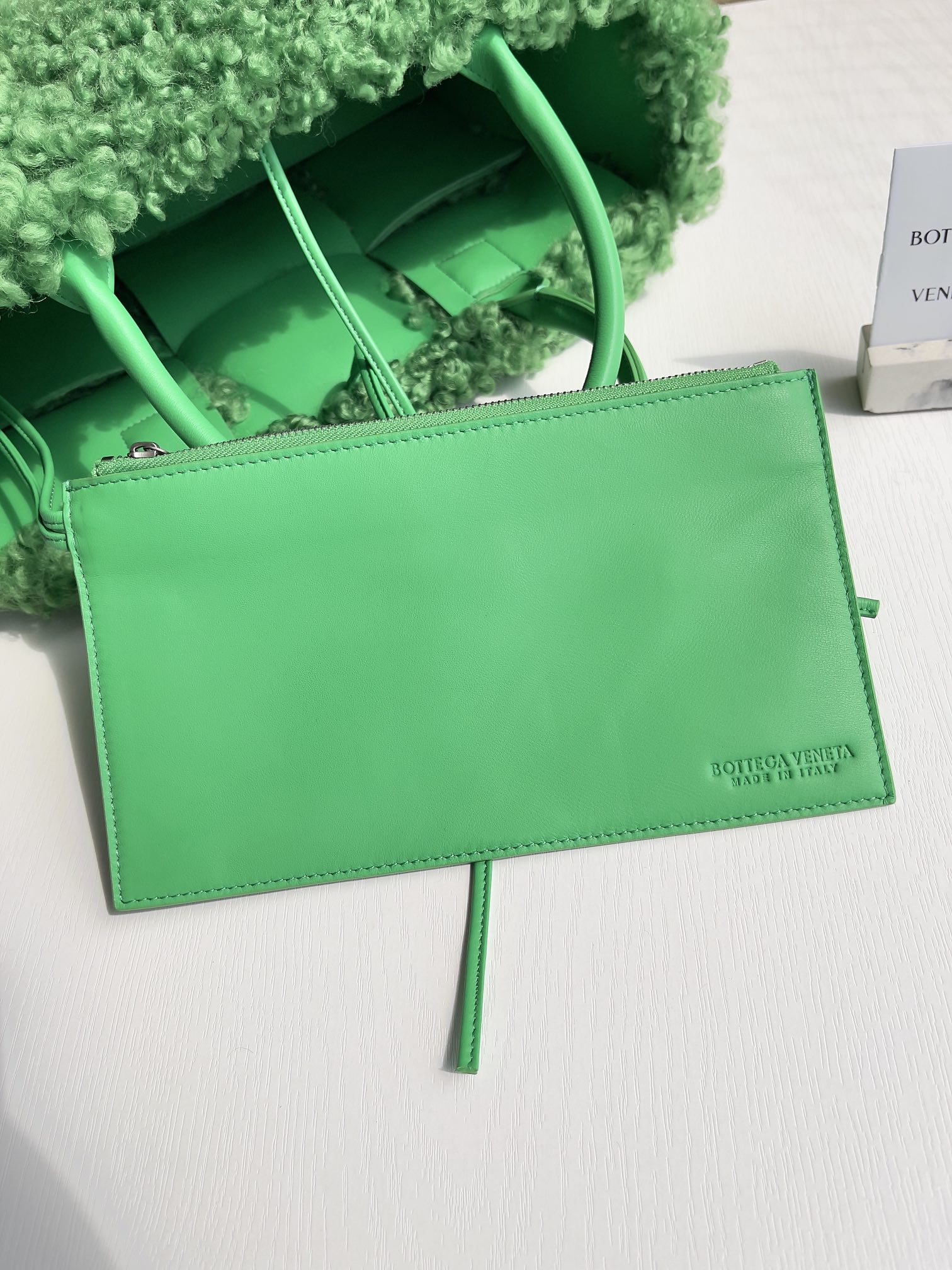 Bottega Veneta Small Arco Tote Bag 652867 Green
