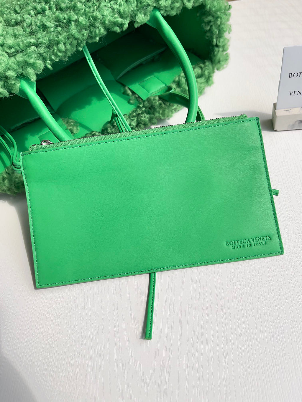 Bottega Veneta Small Arco Tote Bag 652867 Green