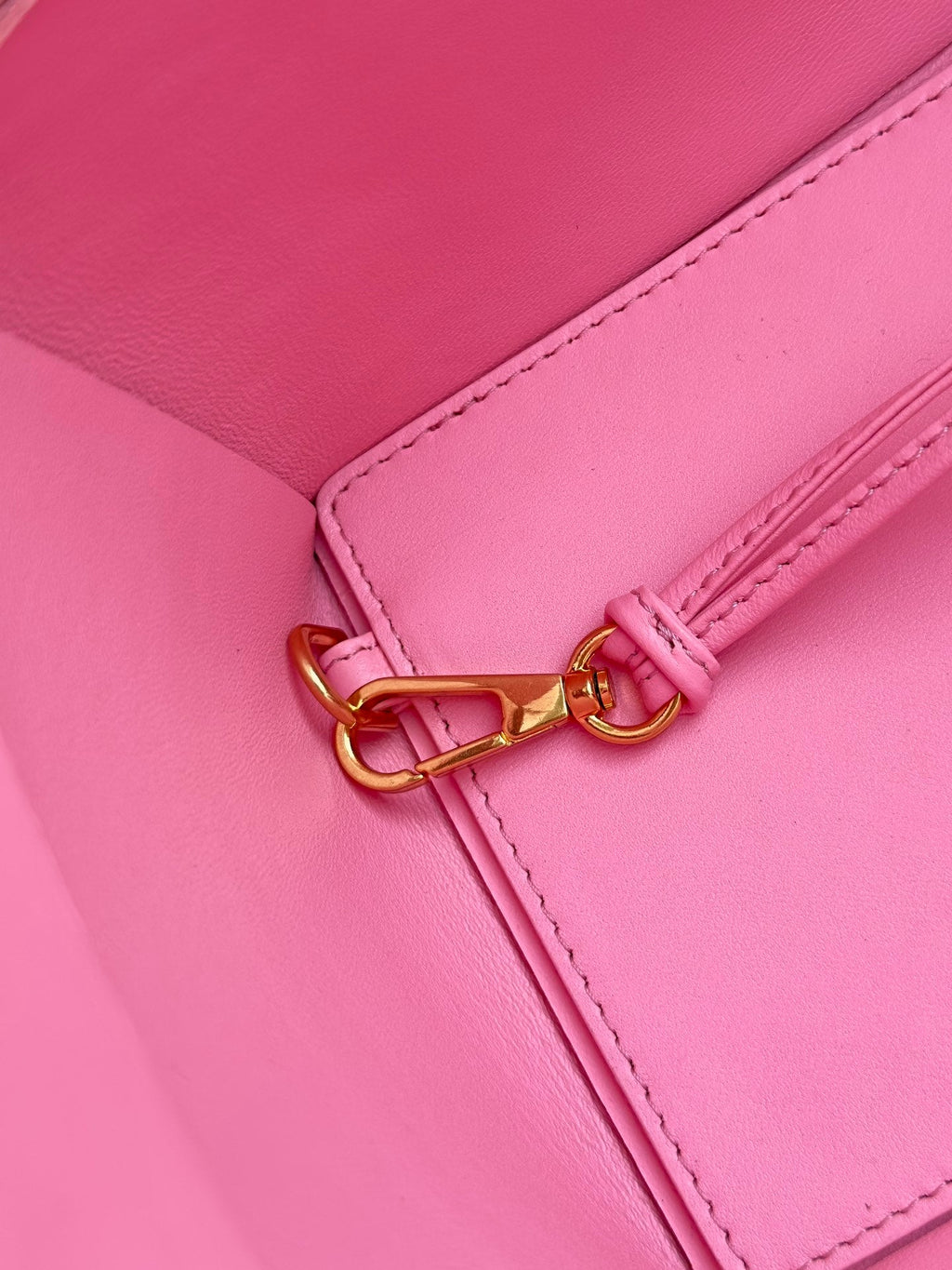 Bottega Veneta Small Arco Tote Bag 652867 Calfskin Pink