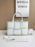 Bottega Veneta Small Arco Tote Bag Calfskin 652867 White