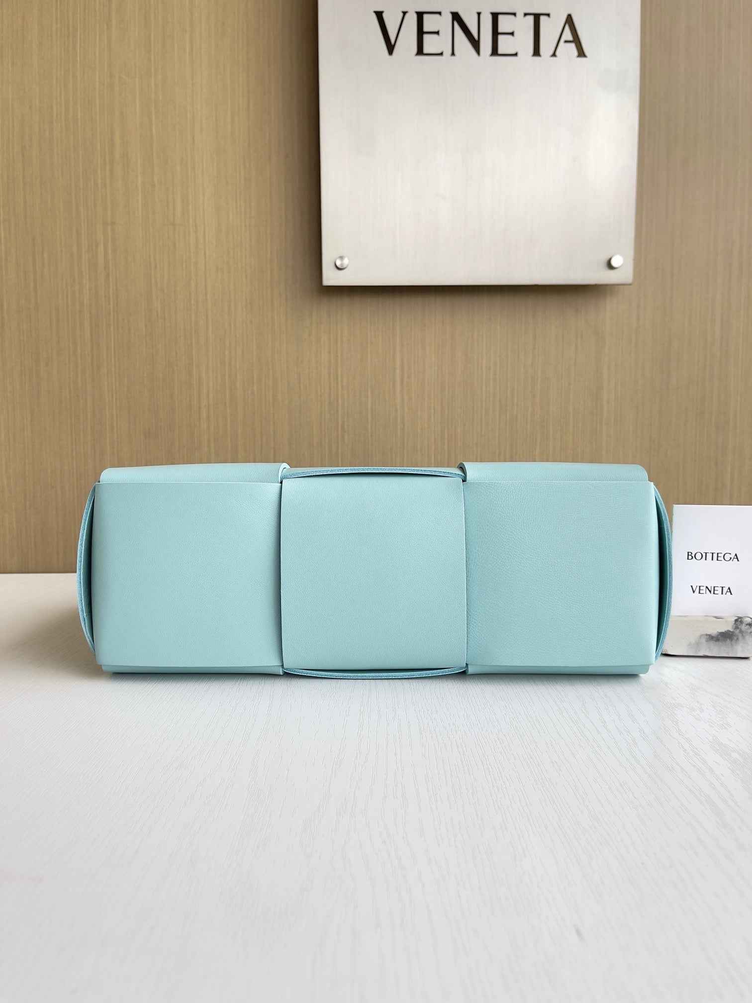 Bottega Veneta Small Arco Tote Bag 652867 Calfskin Light Blue
