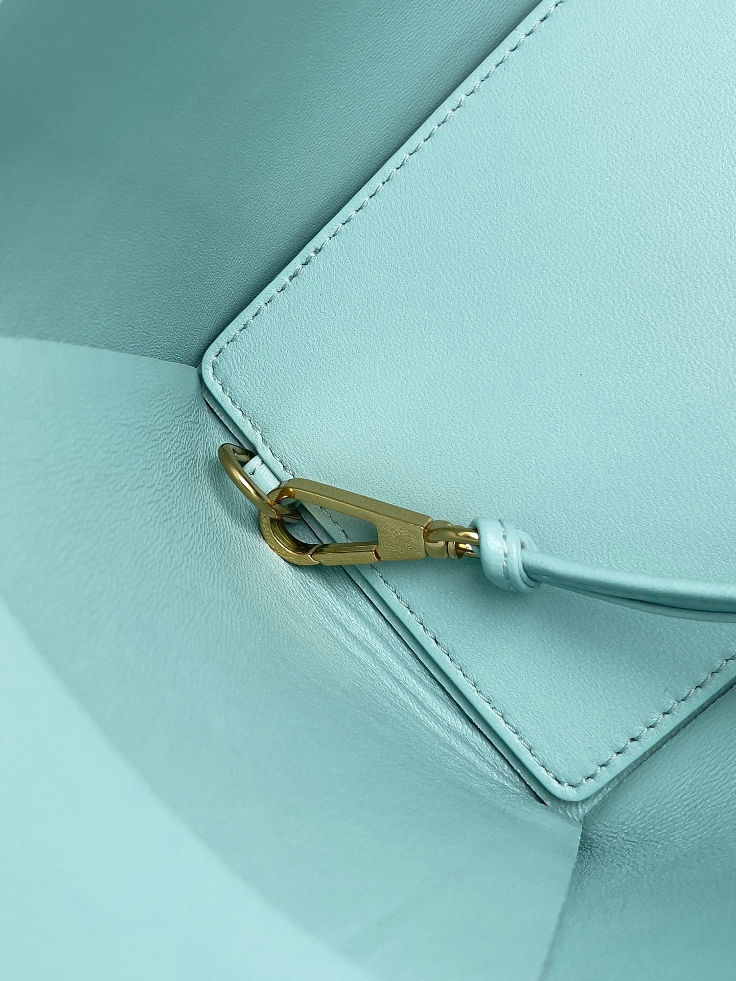 Bottega Veneta Small Arco Tote Bag 652867 Calfskin Light Blue