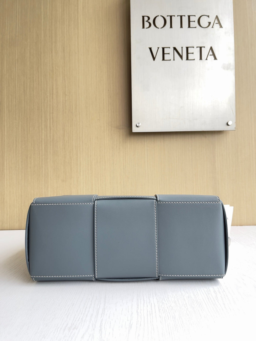 Bottega Veneta Small Arco Tote Bag 652867 Dark Gray Calfskin