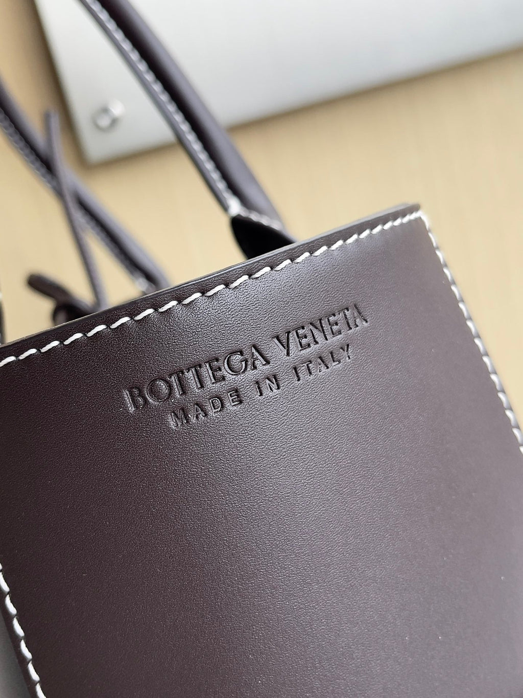 Bottega Veneta Small Arco Tote Bag 652867 Brown Calfskin