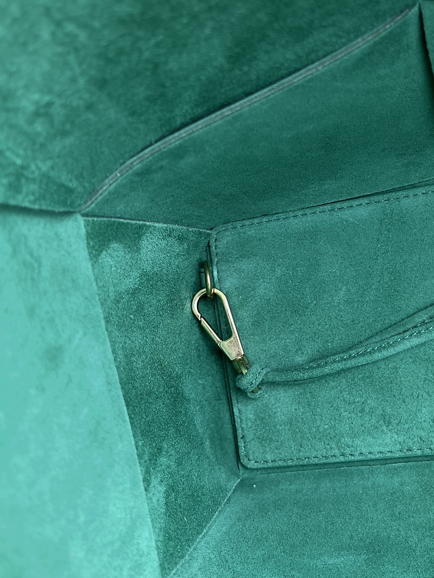 Bottega Veneta Small Arco Tote Bag 652867 Green Calfskin
