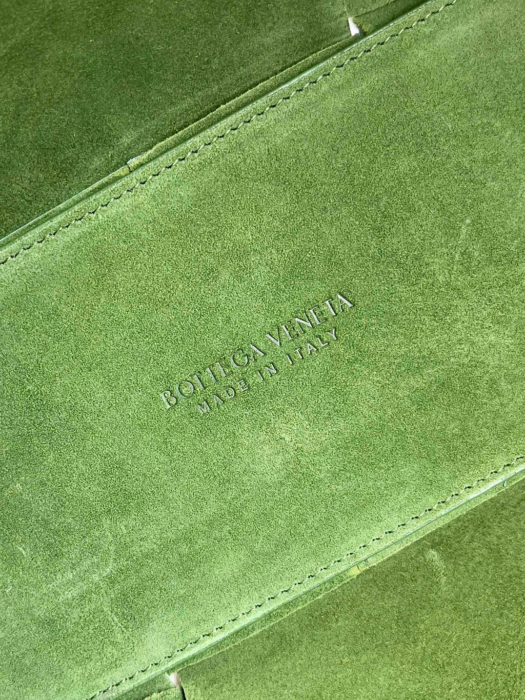 Bottega Veneta Small Arco Tote Bag Green Calfskin 652867