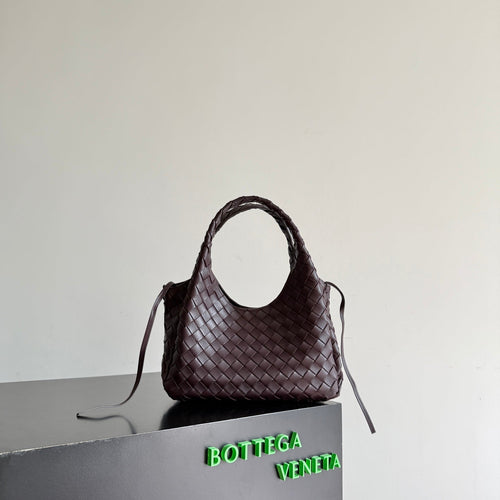 Bottega Veneta Small Campana Bag 854248 in Wine Red