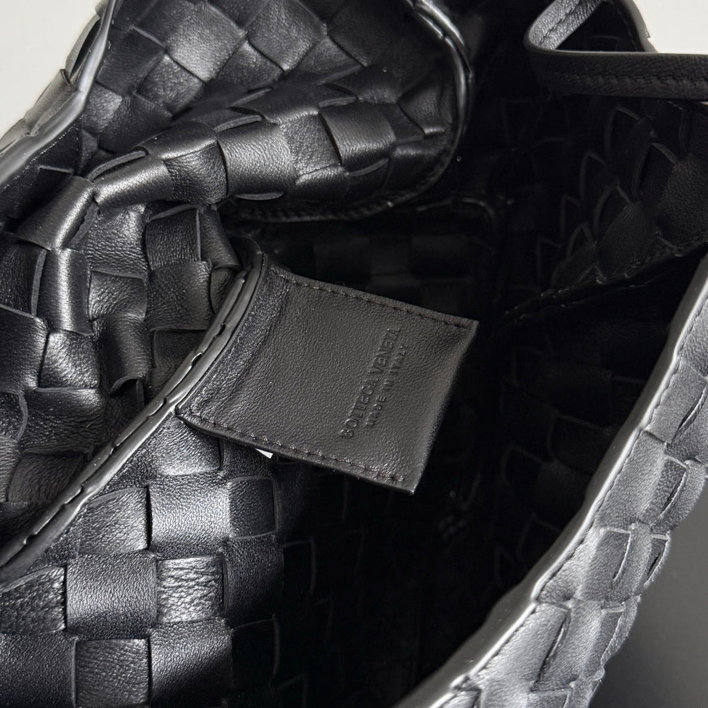 Bottega Veneta Small Campana Bag 854248 in Black